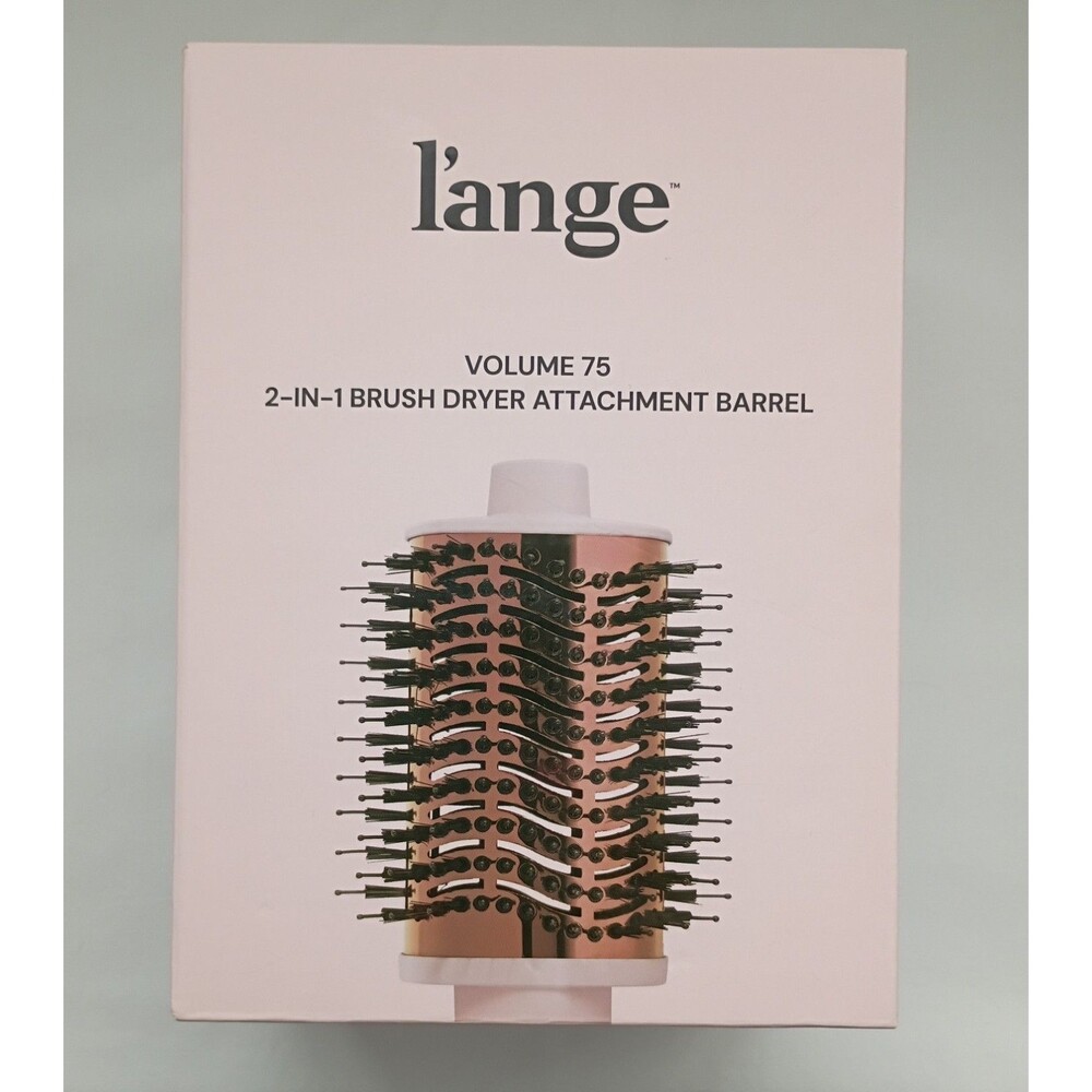 Lange L'ange High Volume 75mm 2-in-1 Brush Dryer Attachment Barrel Tear Drop